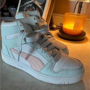 Puma Kids Sneakers - Mint and White